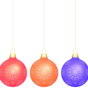 Christmas balls baubles