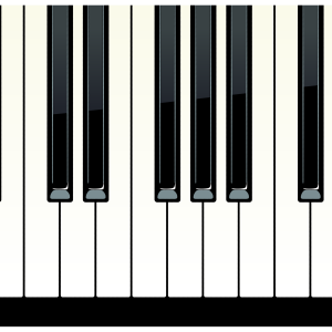 Piano keys PNG