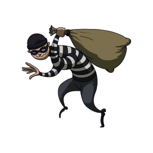 Thief, robber PNG