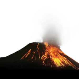 Volcano PNG