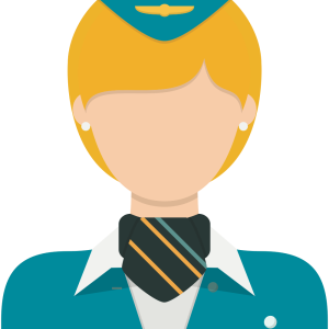 Stewardess PNG