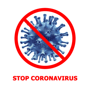 Stop coronavirus! PNG