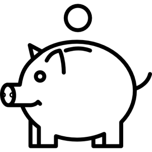 Piggy bank PNG