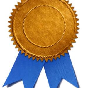 Gold medal PNG
