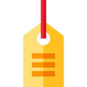 Price tag PNG