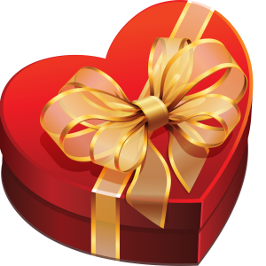 Red gift box PNG