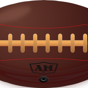 American football ball PNG
