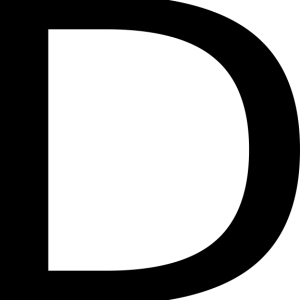 letter D PNG