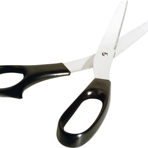 black scissors PNG image