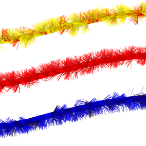 Christmas tinsel PNG