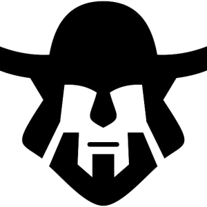 Viking logo head PNG