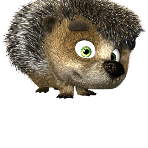 Masha and the Bear PNG, hedgehog PNG