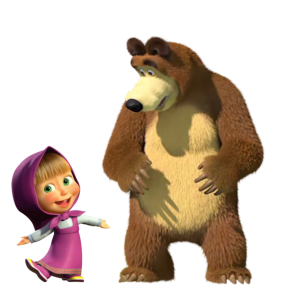 Masha and the Bear PNG