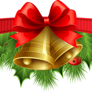 Christmas ribbon PNG image