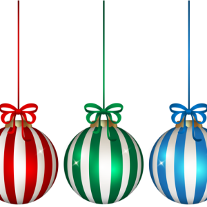 Christmas balls baubles