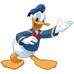 Donald Duck PNG