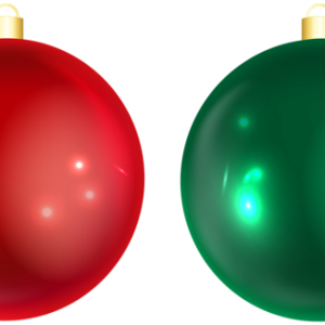 Christmas balls baubles