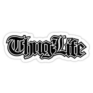 Thug life PNG