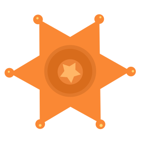 Sheriff badge PNG