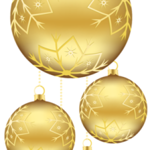 Christmas balls baubles