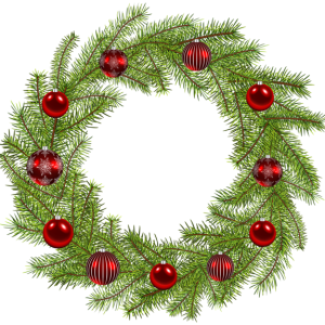Christmas wreath PNG