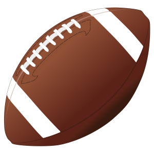 American football ball PNG