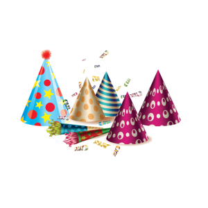 Party birthday hat PNG