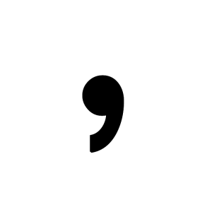 Comma PNG