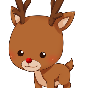 Santa Claus's reindeer PNG