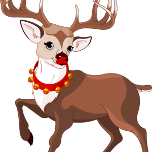 Santa Claus's reindeer PNG