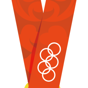 Gold medal PNG