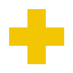 yellow plus PNG