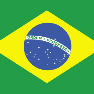 Brazil flag PNG