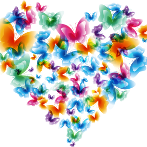 colorful butterfly PNG