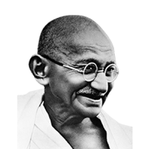 Mahatma Gandhi PNG