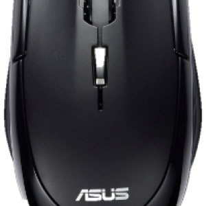 Black PC mouse PNG image