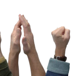 Clapping hands PNG