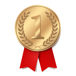 Gold medal PNG