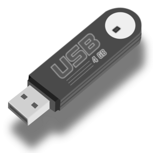 USB flash drive PNG