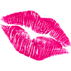 Lips kiss PNG image