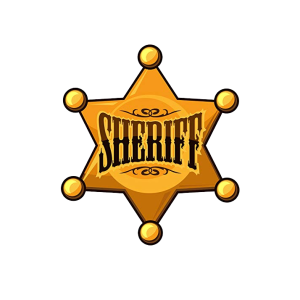 Sheriff badge PNG