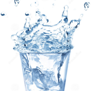 Water glass PNG