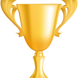 Award trophy cup