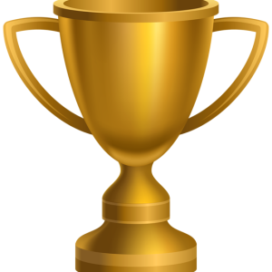 Award trophy cup