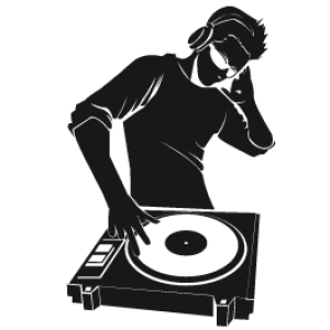 Disc jockey PNG