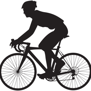 Cycling, cyclist PNG