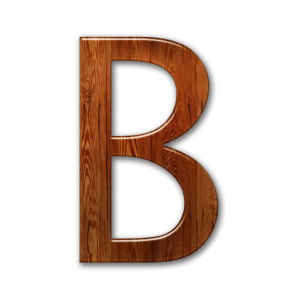 Letter B PNG