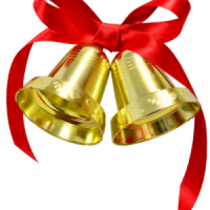 Christmas bell PNG image