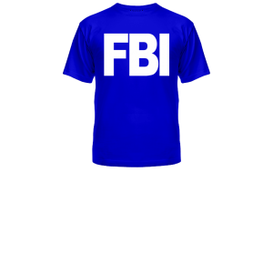 FBI shirt PNG