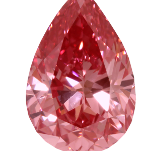 Red drop diamond PNG image